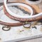 4pcs Faux Wood Embroidery Hoop Set – Circle & Oval (Imitated Wood)